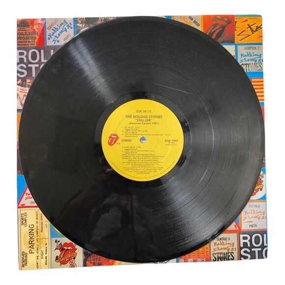 1982 The Rolling Stones Still Life LP Record Album Vinyl COC 39113 - Picture 5 of 6